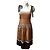 Kleid Alberta Ferretti T.38 Kamel