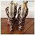Scarpe Alessandro Dell'Acqua Leopard T.40 Beige - vista 3