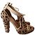 Scarpe Alessandro Dell'Acqua Leopard T.40 Beige - vista 7