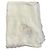 Chanel Scarf White Modal and Cashmere with CC Logo