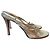 Sandalias Michel Perry argentes T.38,5 Plata