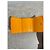 Monedero Bottega Veneta naranja - vista 4