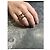 Chanel CC Logo Ring Gold und Schwarze Harz Größe 53 Golden - Ansicht 2