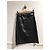 Falda Gucci cuero negro T.34 - vista 4