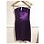 Abito Yves Saint Laurent viola T.38 Porpora - vista 2