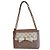 Bolsa Marc Jacobs de couro acolchoado rosa e ecru - vista 9