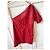 Vestido Louis Vuitton de cuero T.36 Roja - vista 3