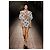 Vestido Isabel Marant estampado T.34 Beige - vista 2