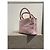 Valentino Garavani Borsa Valentino Rose Tweed Rosa - vista 2