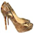 Escarpines Jimmy Choo python T.35,5 Beige  - vista 1