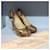 Escarpines Jimmy Choo python T.35,5 Beige  - vista 7
