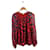 Blouse Diane Von Furstenberg rouge T.S  - vue 1