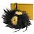 Lanvin Charm per borsa Fendi Monster Nuovo Nero
