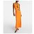 Autre Marque Kleid Christopher Esber orange T.38 - Ansicht 2