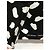 Falda de tubo Off White en algodón negro - vista 6