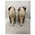 Alaïa Beige Raffia Pumps with Studs and Stones Size 40 - view 5