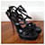 Sandali Gianvito Rossi Python T.38 Nero  - vista 2