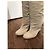 Stivali Christian Louboutin T.36 Beige - vista 4