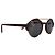 Autre Marque Gafas de sol unisex redondeadas marrones Milan 4 49/23 140 mm Gris - vista 2