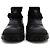 Stivali con platform in pelle Dior Oblique Nero - vista 12