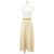 Gucci GG Interlocking Wool Blend Long Skirt Beige Golden - view 2