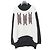 Autre Marque VIVIENNE TAM Sweatshirt mit Stehkragen aus Fleece Braun