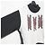 Autre Marque VIVIENNE TAM Sweatshirt mit Stehkragen aus Fleece Braun - Ansicht 3