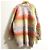 Autre Marque Freada Shaggy Strickjacke Pink Blau Grün Orange - Ansicht 3