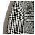 Autre Marque Munich Wool Ring Check Dobby Easy Pants Schwarz Weiß - Ansicht 10