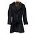 Autre Marque Abrigo de lana de alpaca Hugo Boss Castaño Marrón oscuro