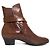 Botas curtas Salvatore Ferragamo Botas Jodhpur Botas de couro - vista 3
