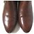 Botas curtas Salvatore Ferragamo Botas Jodhpur Botas de couro - vista 5