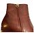 Botas curtas de couro com motivo circular Roger Vivier Marrom Bordeaux - vista 10