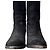 Botas largas de ante Gucci Negro - vista 4