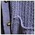 Autre Marque Strickjacke DIESEL K-MORENO Blau - Ansicht 5