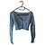 Jacquemus Weste "Le Gilet Alzou" Himmelblau - Größe 36 (S) - Mohair