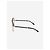 Chanel Goldene Brille mit quadratischem Gestell - Ansicht 3