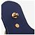 Gucci Borsa a tracolla Blue GG Marmont in velluto con catena - vista 14
