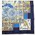 Hermès Sciarpa in seta Blue Carré 90 Le Tarot - vista 4