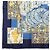 Hermès Sciarpa in seta Blue Carré 90 Le Tarot - vista 5