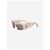 Balenciaga Gafas de sol rectangulares transparentes marrones Castaño - vista 2
