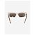 Balenciaga Gafas de sol rectangulares transparentes marrones Castaño - vista 4