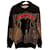 Givenchy Sweatshirt aus schwarzer Baumwolle mit Barock-Print