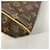 Borsa Louis Vuitton Monogram Manhattan GM Marrone - vista 6