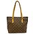 Borsa Tote Louis Vuitton Monogram Cabas Piano Marrone