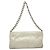 Pochette in pelle argento Chanel