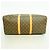 Borsa Louis Vuitton Boston Monogram Keepall 50 Marrone - vista 3