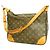 Borsa a Spalla Louis Vuitton Monogram Boulogne 30 Marrone