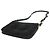 Borsa a tracolla Saint Laurent in pelle monogrammata e scamosciata Nero - vista 2