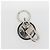 Portachiavi Louis Vuitton LV Circle M67362 Nero Argento - vista 3